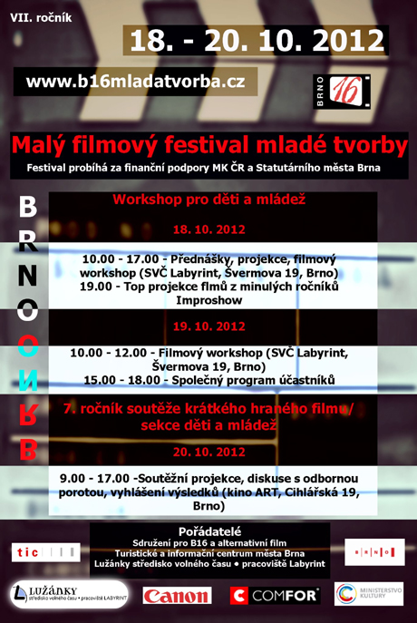 Mal filmov festival mlad tvorby 2012